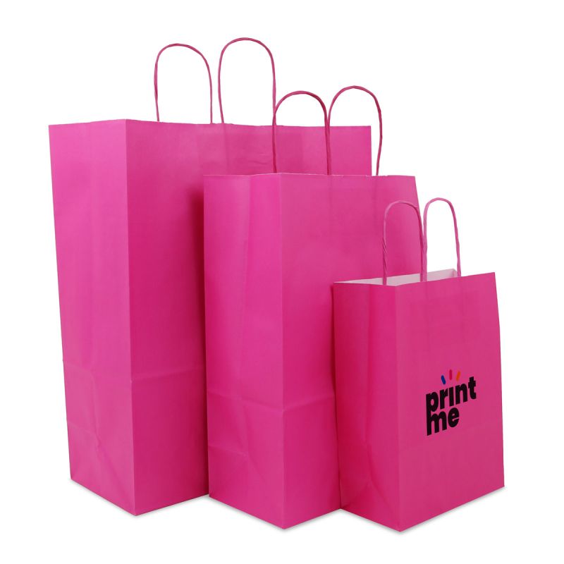 Twisted paper bags - Plain 